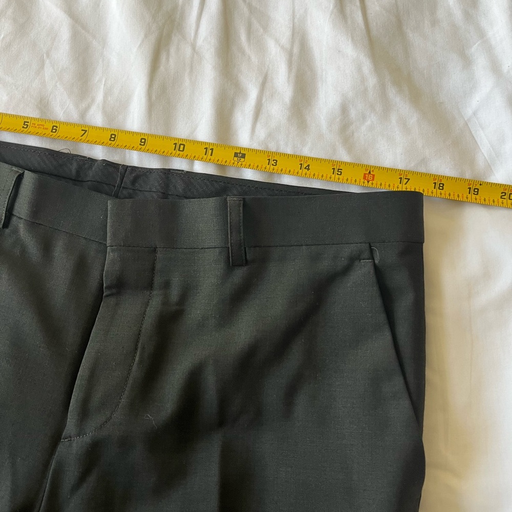 Express Suit Charcoal/Dark Green 44r 33x32 - Picture 11 of 16